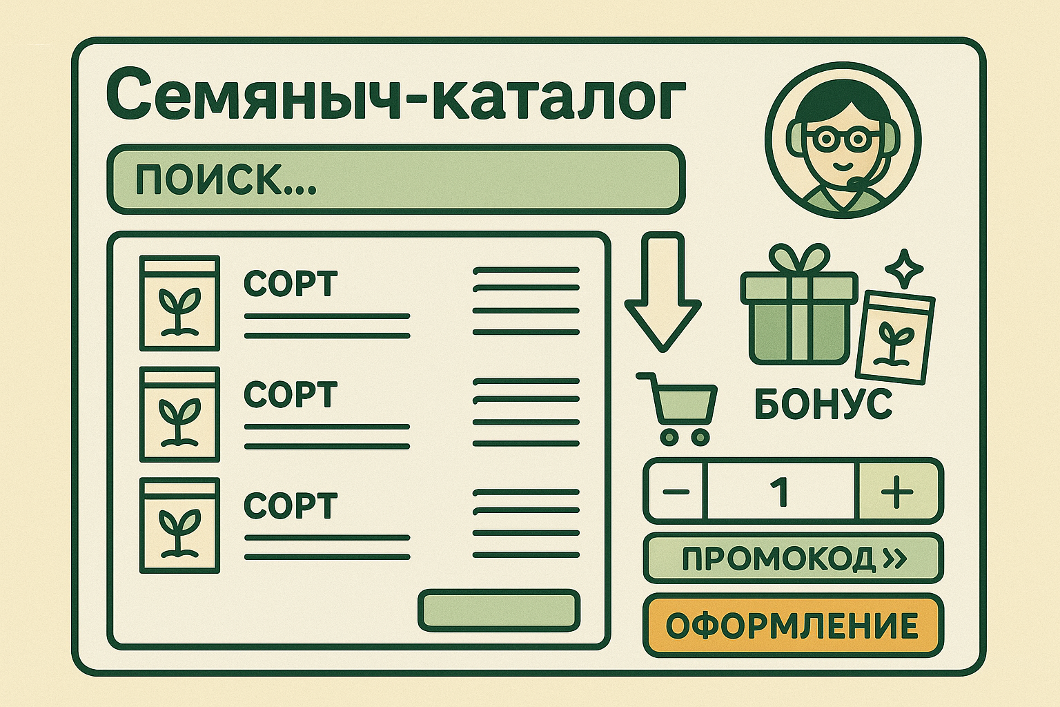 Магазин Семяныч работает для комфорта клиентов